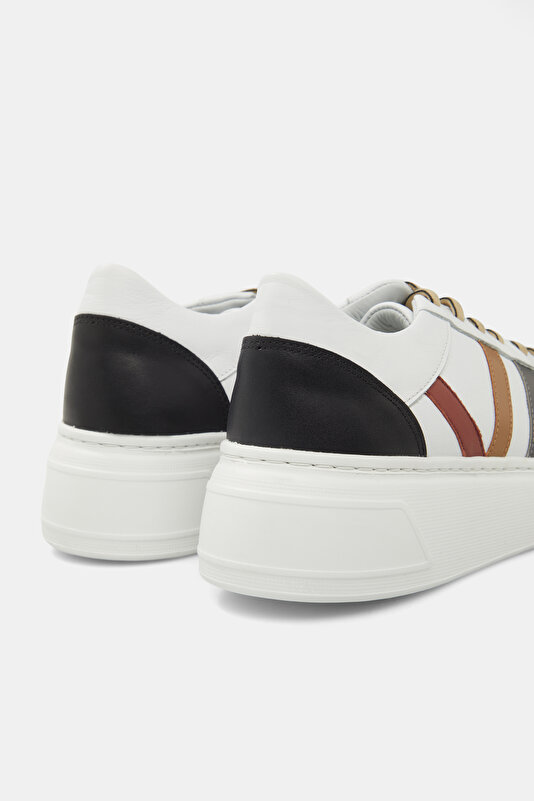 BRICK LEATHER SNEAKER 4
