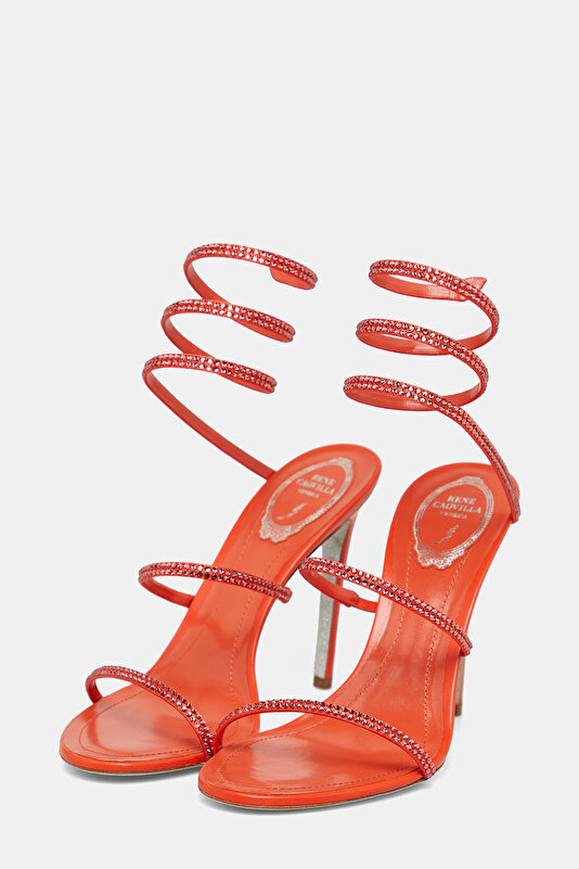 CORAL LEATHER SHOES 2