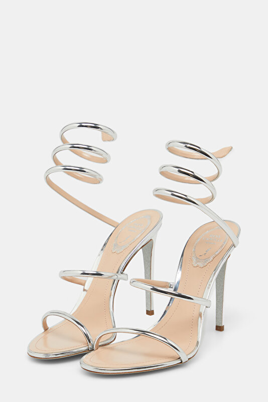 SILVER LEATHER SHOE 2