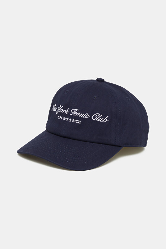NAVY BLUE PRINTED HAT