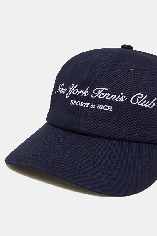 NAVY BLUE PRINTED HAT 3