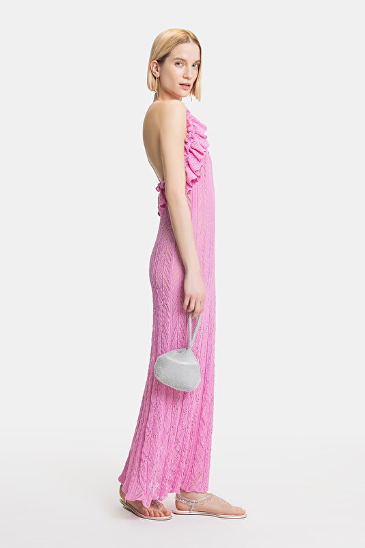 PINK SLEEVELESS DRESS 2