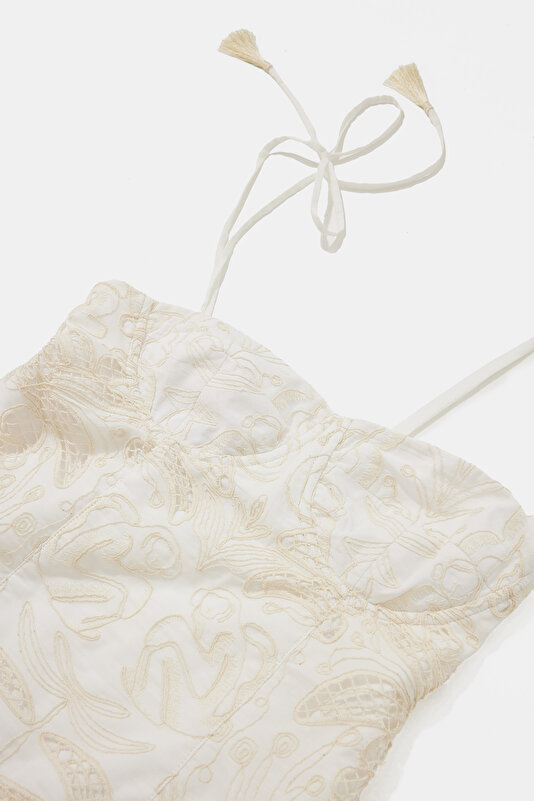 CREAM DRESS 3