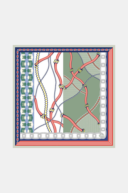 LIGHT GREEN OBJECT DESIGN TWILL GAVROŞ
