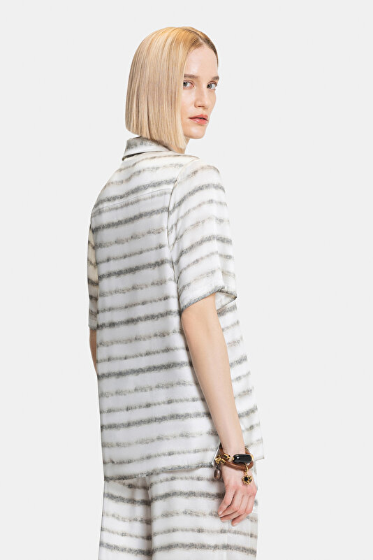 KHAKI SHORT SLEEVE SHIRT 2