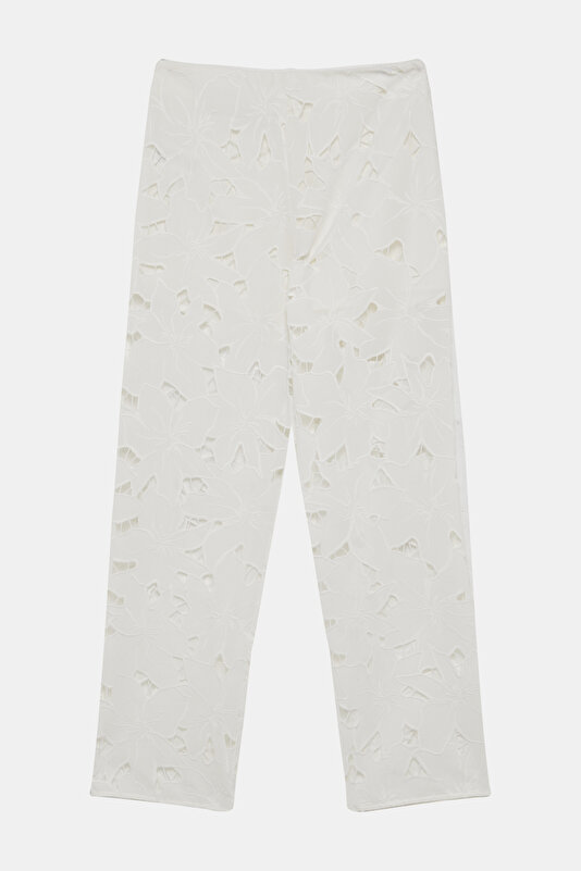 ECRU TROUSERS