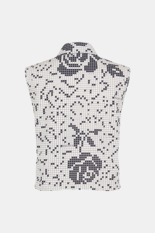 BLACK DESIGN FILLED SHIRT 2