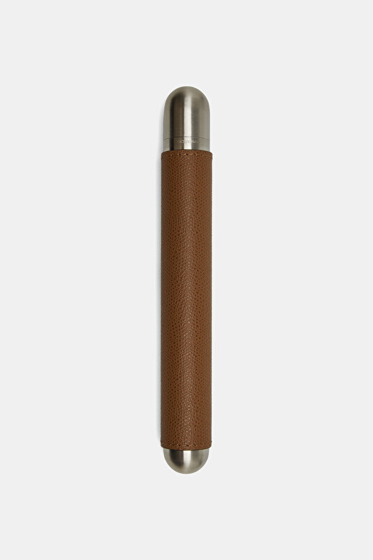 LEATHER SINGLE CIGAR BOX
