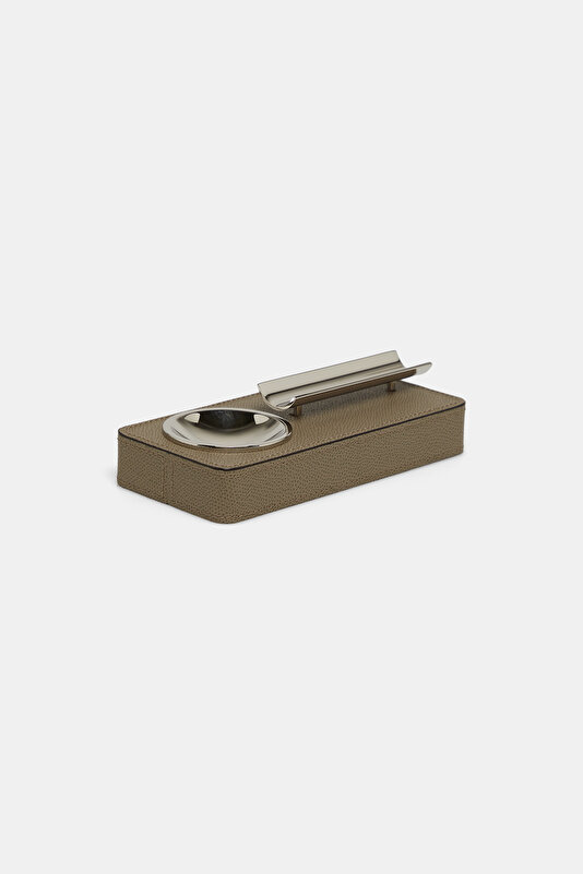 LEATHER ASHTRAY