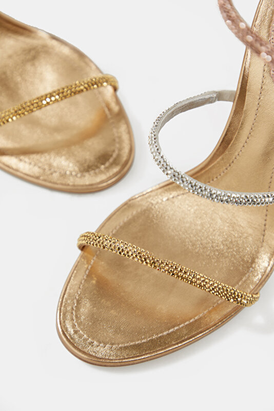 SILVER LEATHER SHOES 4