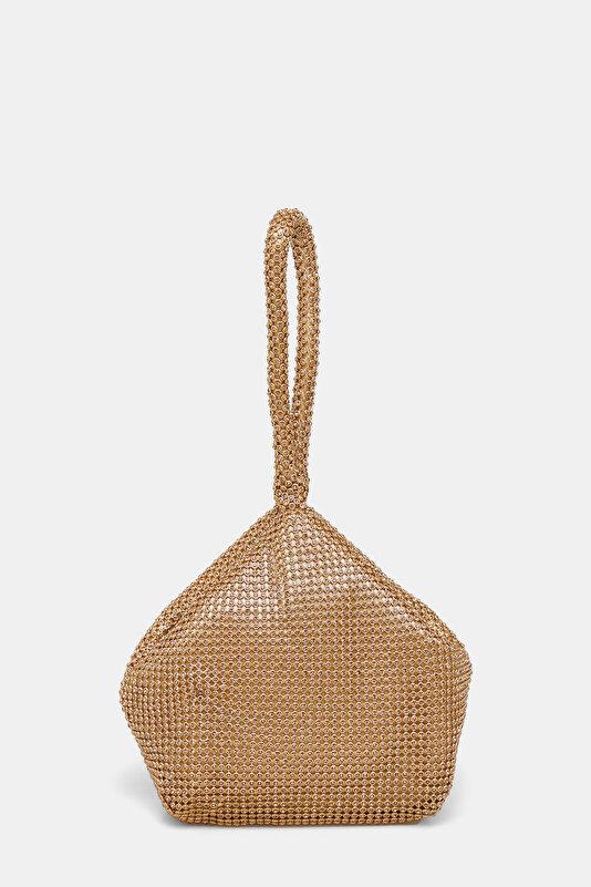 BEIGE TEXTURED BAG