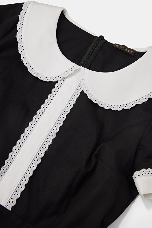 WHITE SHORT SLEEVE DRESS 3