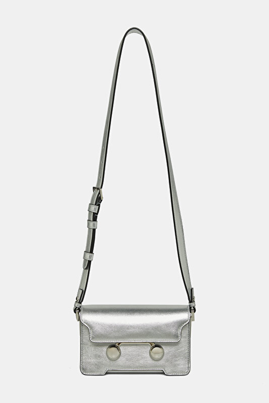 SILVER WICKER BAG 2