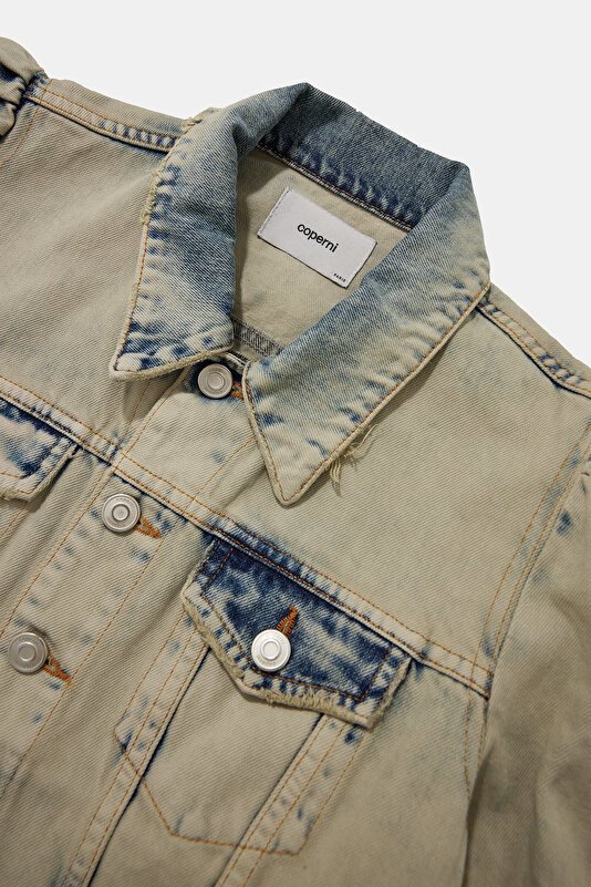 LIGHT GREY BUTTONED JACKET 3
