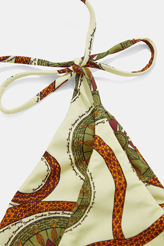 KHAKI DESIGN FILLED BIKINI 4
