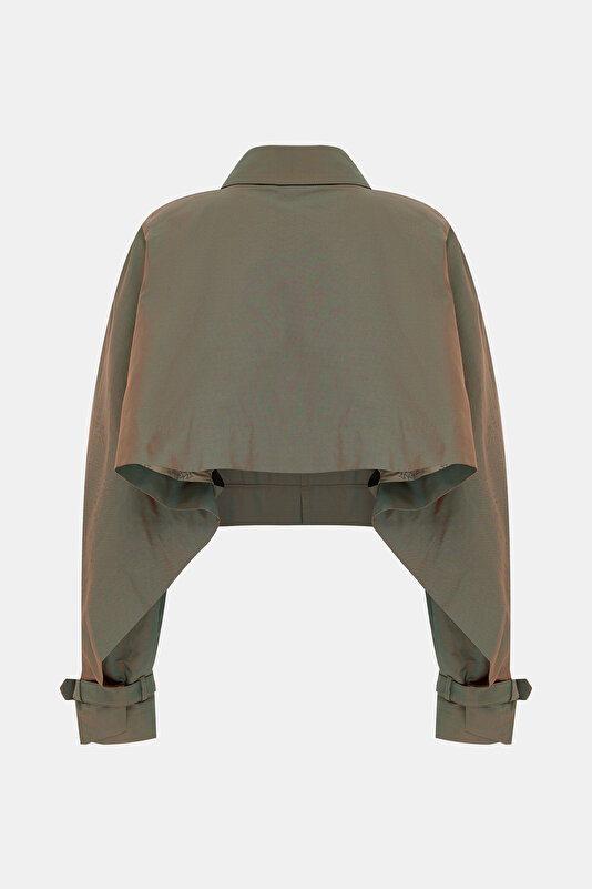 KHAKI TRENCH COAT 2