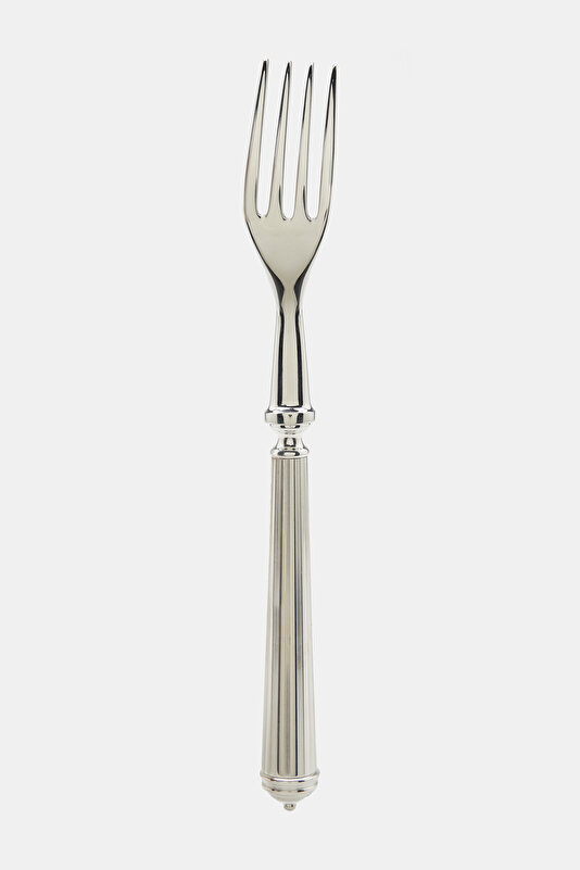 LIGNES SILVER DESSERT FORK 4
