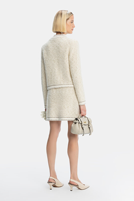 DORE BASIC / ROUND NECKLINE JACKET 4