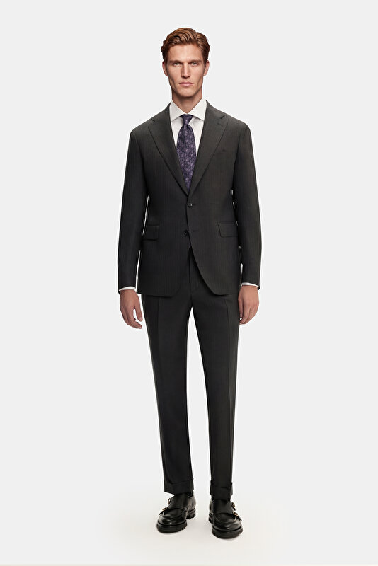 SMOKED WOOL SUIT
