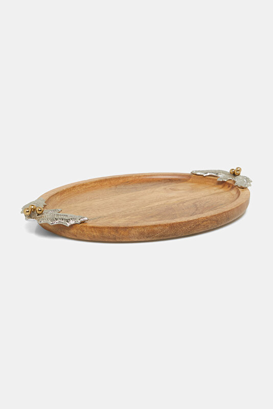 BÖĞÜRTLEN DETAYLI OVAL ORTA BOY TABAK 2