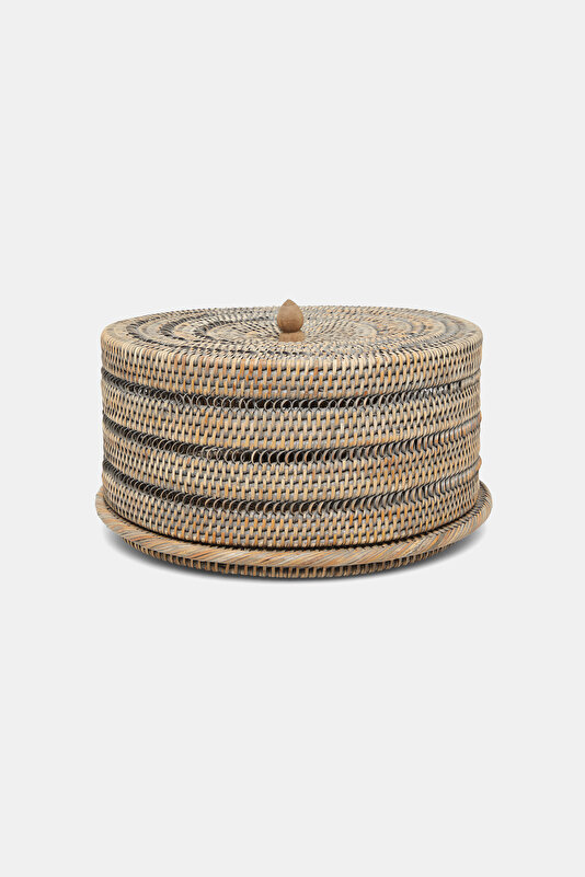 RATTAN KAPAKLI TEPSİ