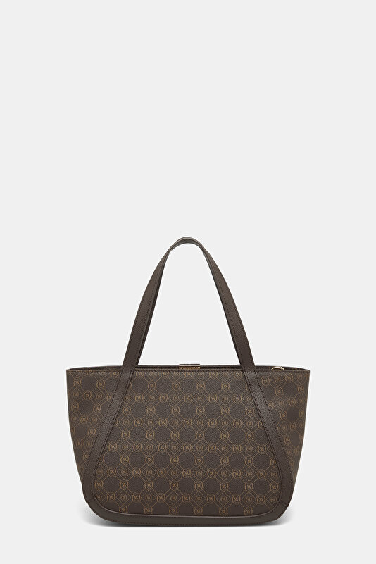 BEIGE MONOGRAM BAG 4