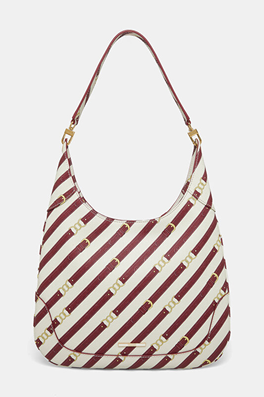 KREM MONOGRAM ÇANTA