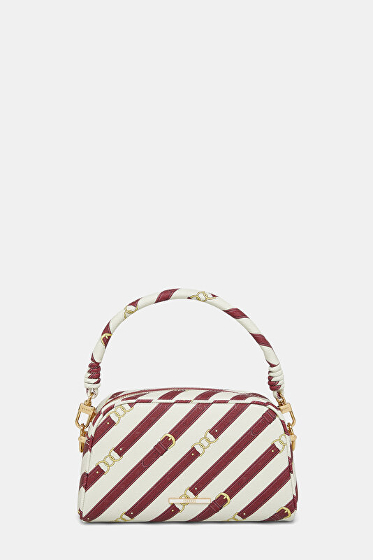 KREM MONOGRAM ÇANTA