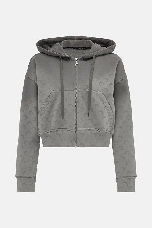 DARK GREY HOODIE SWEATSHIRT