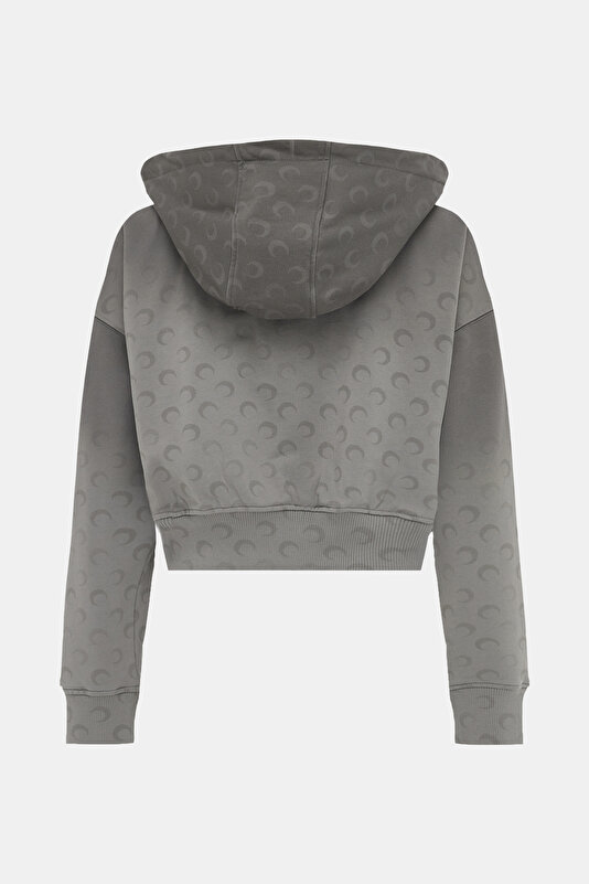DARK GREY HOODIE SWEATSHIRT 2