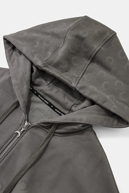 DARK GREY HOODIE SWEATSHIRT 3