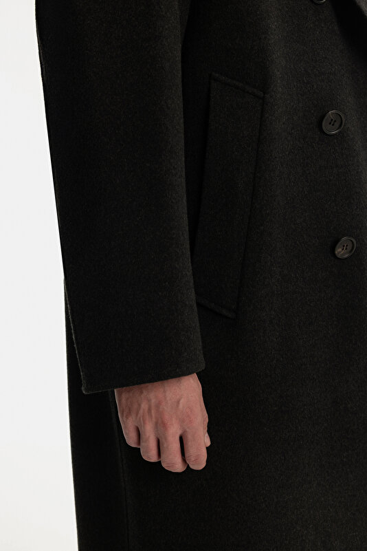 SMOKED WOOL/CASHMERE TOPCOAT 4
