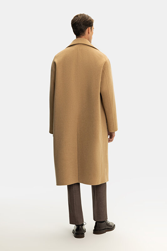CAMEL WOOL/CASHMERE TOPCOAT 2