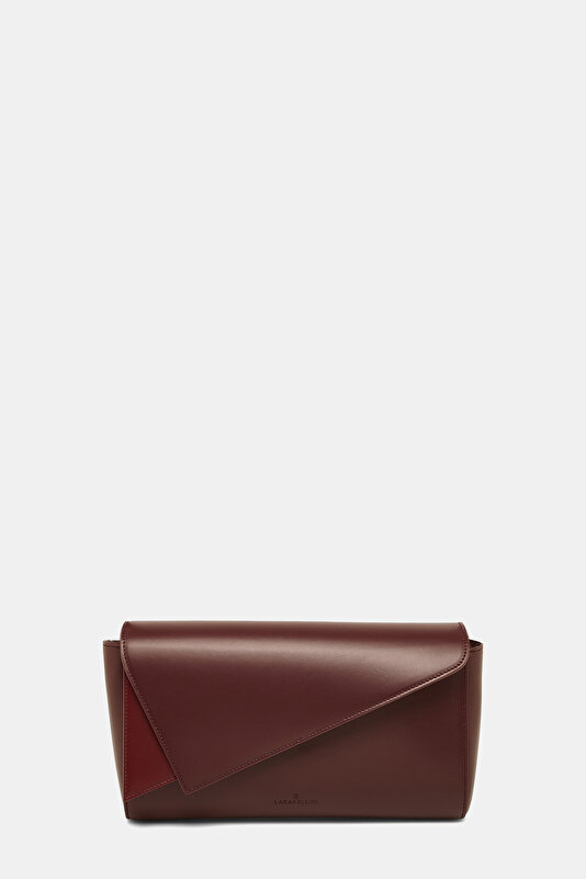 MAROON LEATHER BAG