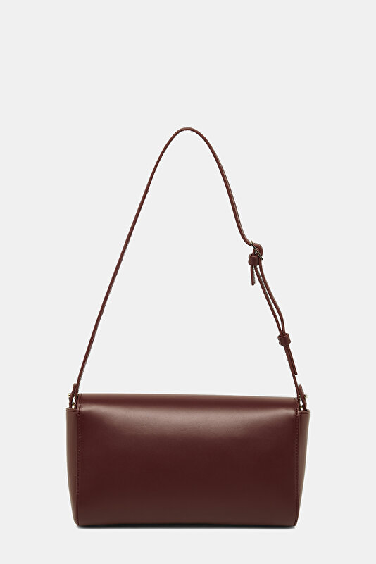 MAROON LEATHER BAG 4