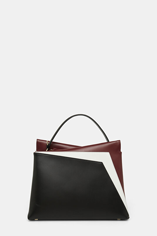 WHITE LEATHER BAG