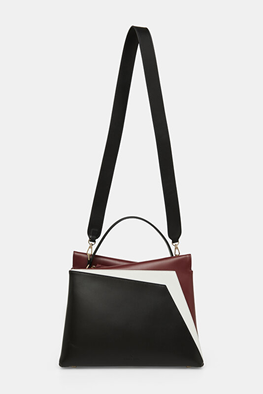 WHITE LEATHER BAG 2