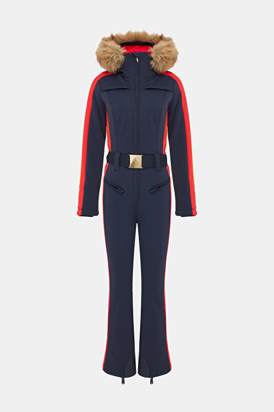 MULTICOLOR BELTED JUMPSUIT 3