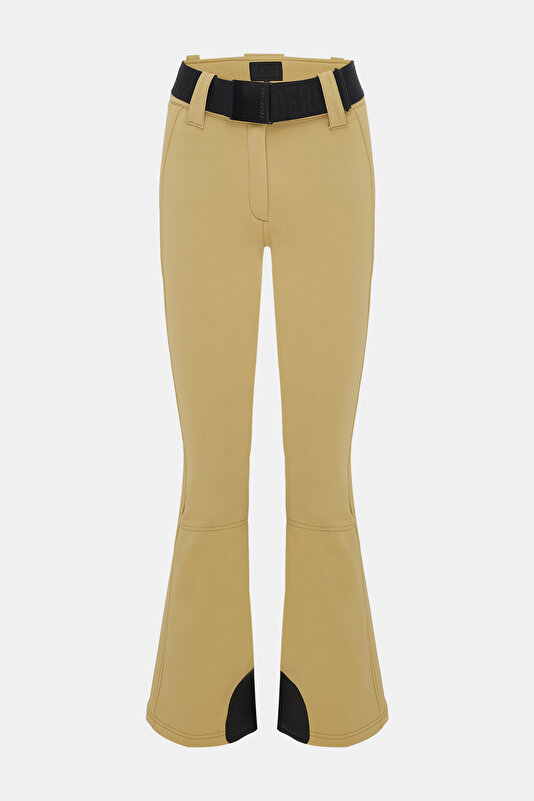 BEIGE STRAIGHT CUT TROUSERS