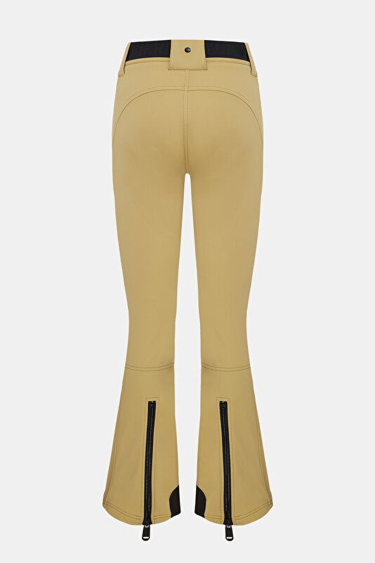 BEIGE STRAIGHT CUT TROUSERS 2