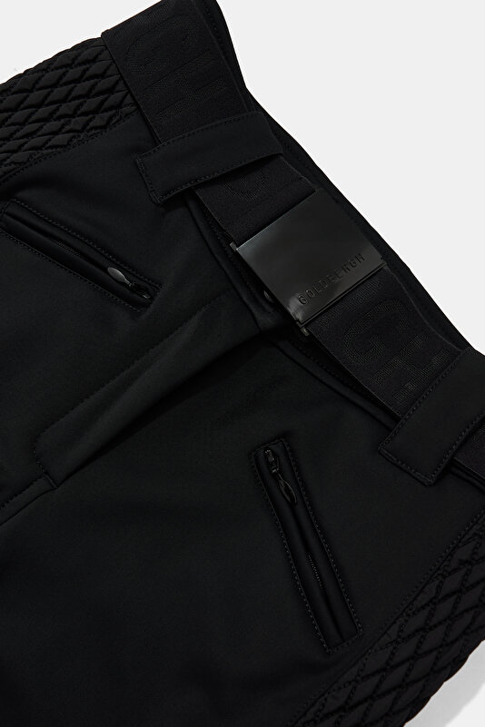 BLACK STRAİGHT CUT TROUSERS 3