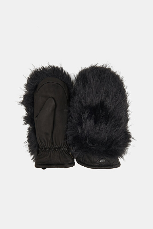 BLACK LEATHER GLOVE