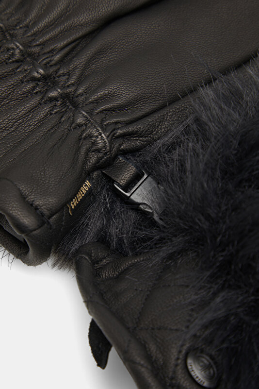 BLACK LEATHER GLOVE 2