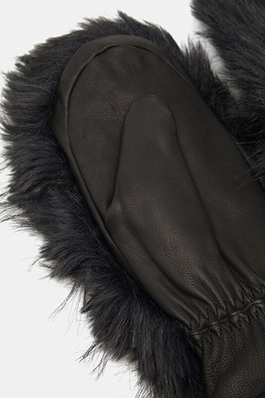 BLACK LEATHER GLOVE 4