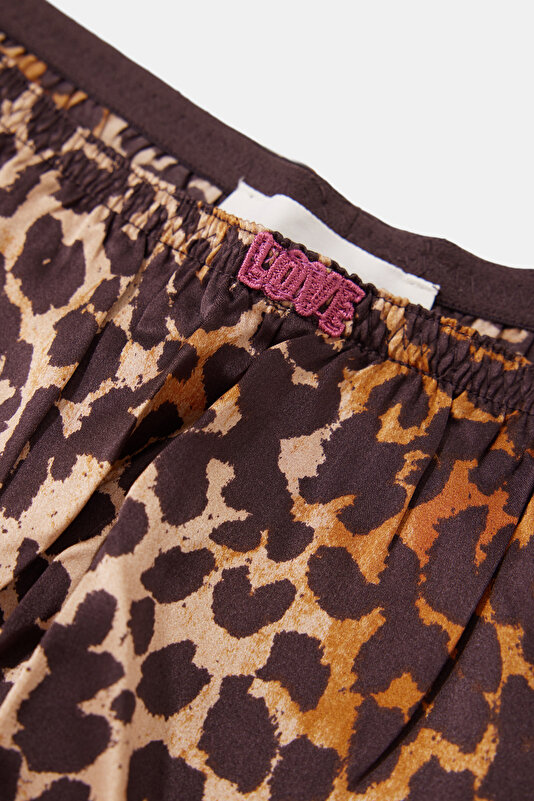 MULTICOLOR DESIGN FILLED SILK SHORTS 3