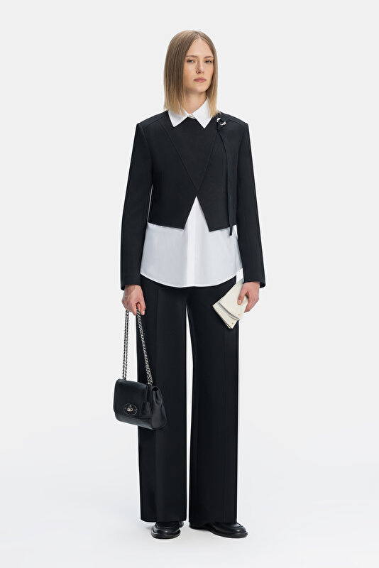 BLACK ASYMMETRIC JACKET 4