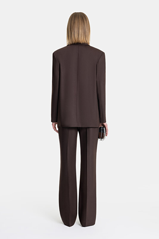 BROWN ASYMMETRIC JACKET 4