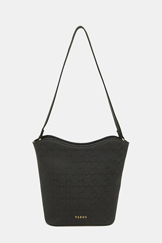 BLACK MONOGRAM BAG