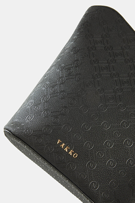 BLACK MONOGRAM BAG 4