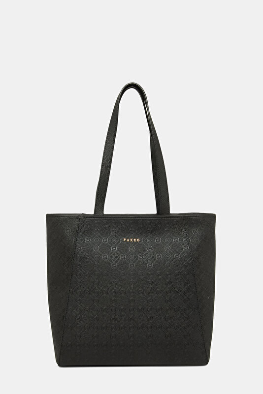 BLACK MONOGRAM BAG